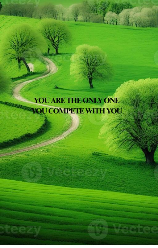 You Are the Only One You Compete With: Why Your Real Battle Is Within